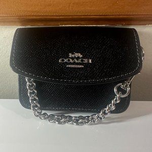 Coach detachable card case